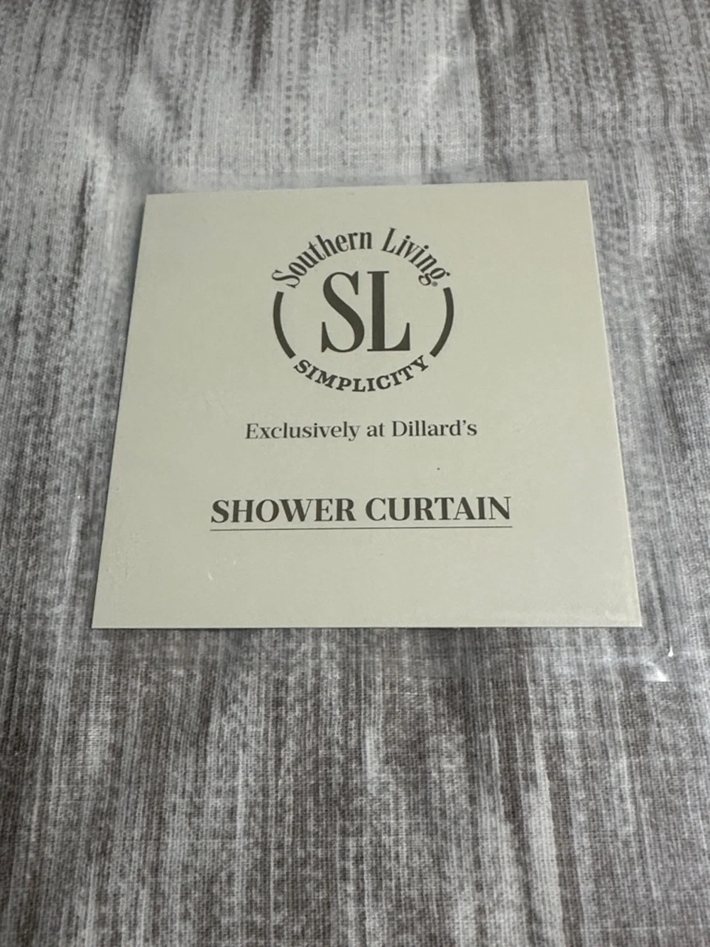 Southern Living SYDNEY Shower Curtain